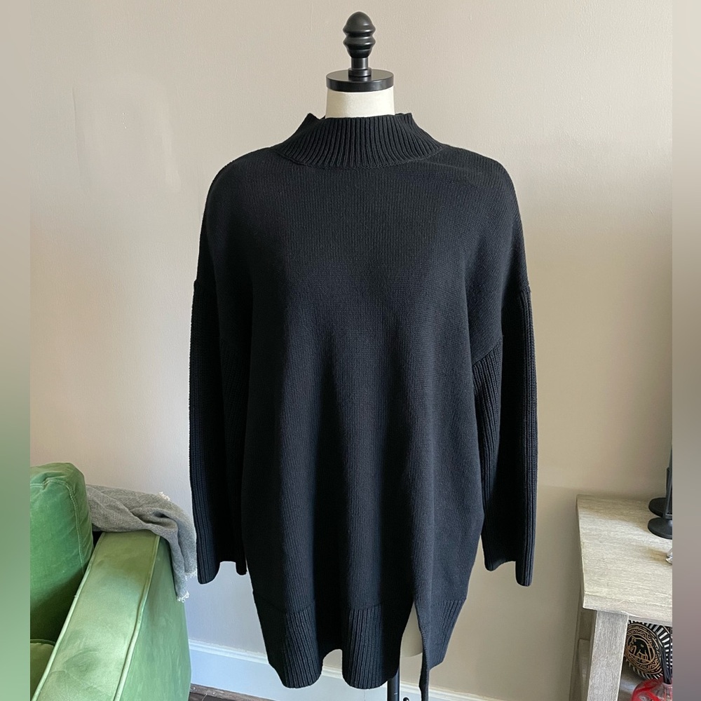 NWOT Johansen ‘Nomma’ Sweater Dress in size S/M in black - Picture 3 of 7